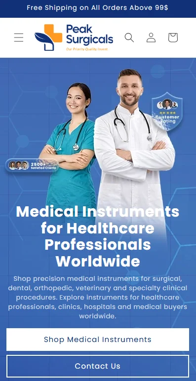 peak surgcal mobile