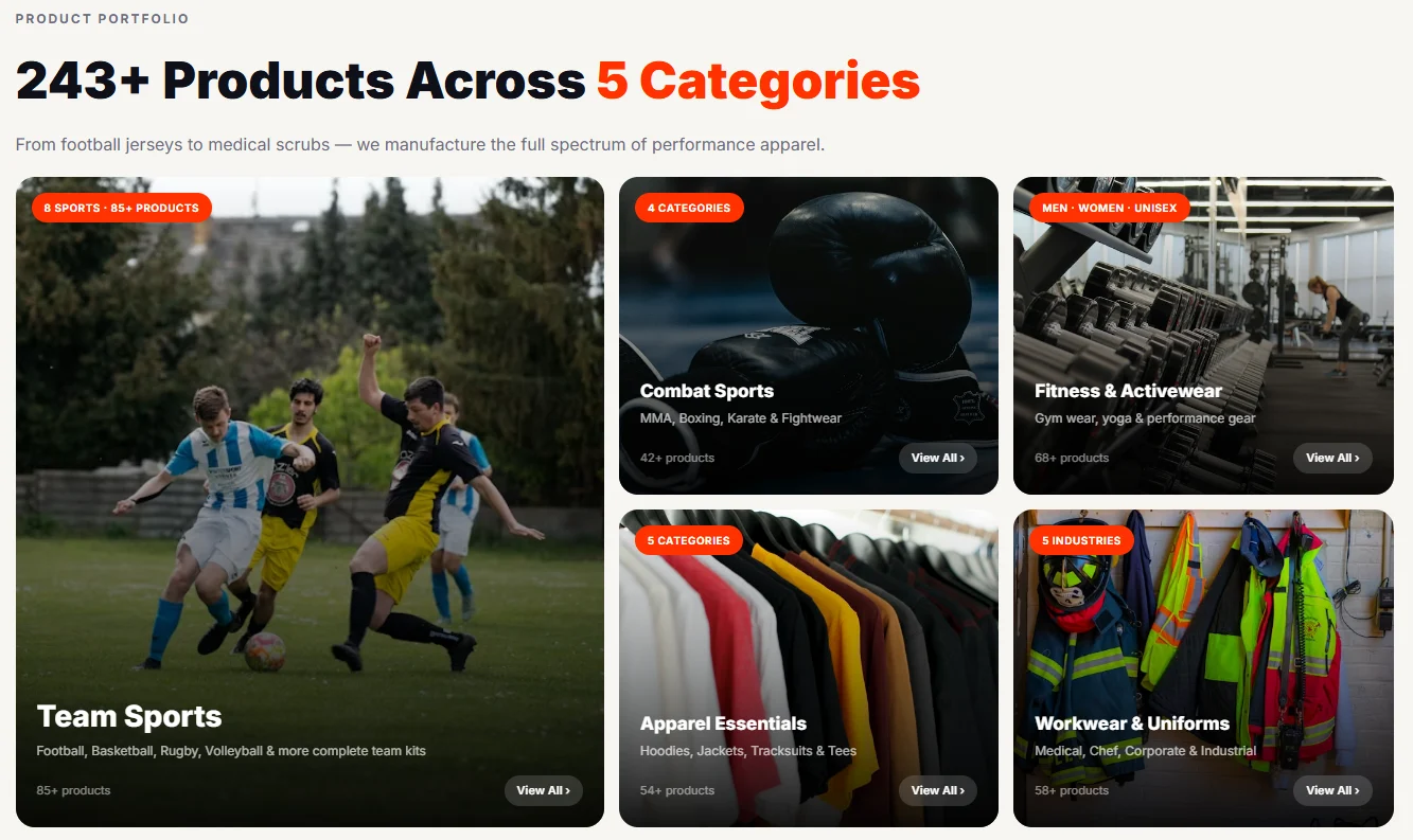product categories 1
